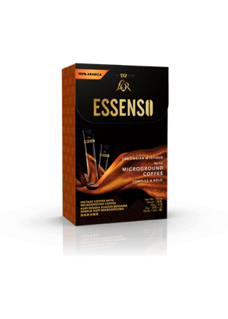 lor essenso pure colombian stickbox 20x 2g 3d  rgb  left 45 v2 sideno